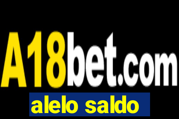alelo saldo